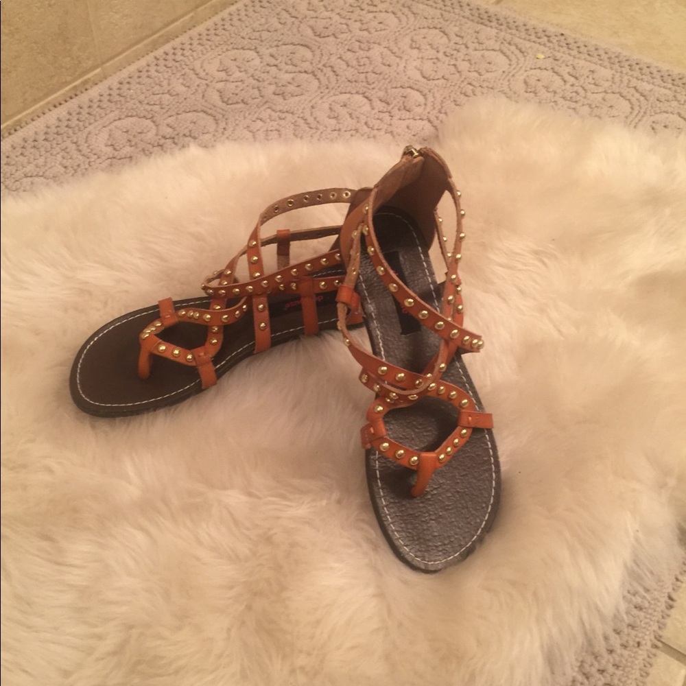 Dollhouse Gladiator sandals *Never worn